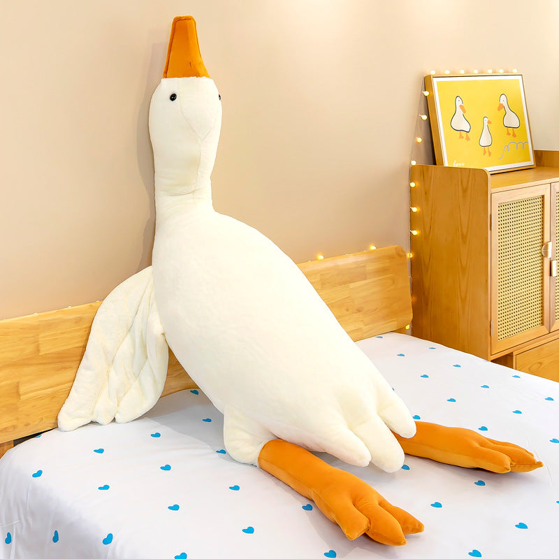 Big White Goose Pillow Doll Foreign Trade Plush Toys Large Sleeping Doll Doll Wholesale Birthday Gifts For Girls