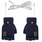 USB double-sided heating gloves