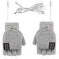 USB double-sided heating gloves