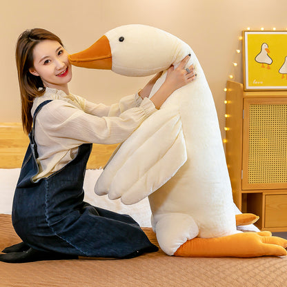Big White Goose Pillow Doll Foreign Trade Plush Toys Large Sleeping Doll Doll Wholesale Birthday Gifts For Girls